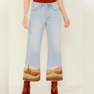 Driftwood Desperado high rise cropped jean NWT